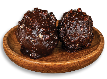 Hazelnut Chocolate Protein Balls